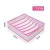 3pcs Foldable Underwear Bra Organizer Storage Box Drawer Closet Organizers Boxes For Scarf Socks Organiser Case 210423