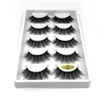 2021 3D Mink Eyelashes Natural False Eyelashes Long Eyelash Extension Faux Fake Eye Lashes Makeup Tool 5Pairs/set