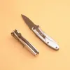 New Arrival Pocket Folding Knife 3Cr13Mov Titanium Coated Blade Aluminum Alloy Handle EDC Knives With Retail Box