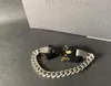 Chains ALYX RIVER LINK BRACELETS 21ss Men Women Titanium Stainless Steel 1017 9SM Bracelet Metal Buckle Made In Austria299r