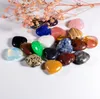 Hot Högkvalitativ Kärlek Hjärtformad Massage Pärlor Naturlig Quartz Stone Icke Porous DIY Smycken Göra Partihandel