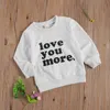 6M-4Y Autumn Winter Toddler Infant Kid Baby Boy Sweatshirts Casual Long Sleeve Letter Child Clothes Tops 210515