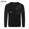 Plein-brand 2021 New Mens Casual Hoodies Sweatshirts Hoodie Men O-Neck Fashion Style Long Sleeve Male Sweatshirt Pullovers Y1201