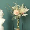 Flores decorativas grinaldas decoração de casa planta artificial Floral Tree Branch Green Wedding Room Decoration Flower Ornament