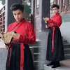 Men Women Chinese Traditional Hanfu Embroidery Festival Stage Performance Folk Dance Clothes Tang Dynasty Ancient Costumes Ethnic 3040