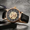 Zegarek zegarków Zegarek STATK MĘŻCZYZN AUTOMATYCZNE 316L Crown Automatico Wodoodporne 30 metrów duże zegarki etui