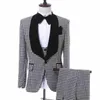 Costumes de mariage pour hommes marié Tuxedos blanc revers pointu homme Blazer Slim Fit mâle veste pantalon bal fête hommes Blazers