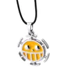 Colares pendentes Anime Colar de uma peça Men Trafalgar Law Loucker Carker Face sorriso mulheres jóias de jóias