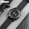 SKMEI 100 M Waterdichte Digitale Horloge Mannen Cellen Down Sports Mens Zwemmen Horloges 2 Tijd Mannen Horloges Klok Relogio Masculino 1762 Q0524