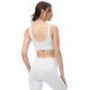 Yoga kläder BH Super Elastic Tank Top Sports Underwear Gymkläder Kör Fitness Sexig U Back Casual Workout Vest4324161