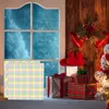 Geschenkpapier, Po-Hintergrundpapier – Sammelalbum, dekorative bunte Streifenmuster für DIY-Bastelarbeiten, Boxen 24 Blatt