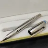 GIFTPEN Luxury Pen Classic Round Crystal Blue Signature Pens Noble Gift Metal Forging Comfortable Writing Good-Gift293p