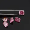 Gigajewe Couleur rose Coupe radiante VVS1 Moissanite Diamant 1-10ct pour la fabrication de bijoux