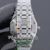 2022 RRF 41mm RF15407 자동 기계적 남성 시계 서리로드 골드 케이스 골격 검은 다이얼 밸런스 316L 스테인리스 스틸 팔찌 스포츠 영원한 시계