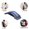 Back Massager Stretcher Fitness Stretch Tool Lumbar Support Relaxation Mate Spinal Pain Lowieve Chiropractor Powerure Stretcher X0524