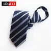 Bow Ties 24 Color Men Tie Lazy Necktie Men's Easy Zipper Uniform Group Security Dress Up Business Professional Man Gift Accessories Fred22