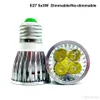Lâmpada LED Dimmable GU10 MR16 E27 LED Light Spotlight LED Bulb Luminárias Downlight