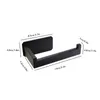 Toilet Paper Holders 2 Pieces Wall Mounted Style Bathroom Holder Household Bath Tissue Towel Stand Rack Stainless Steel