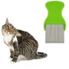 Dog Cat Pets Hair Flea Combs Long Needle Shellfish Fleas Stainless Steel Remove Lice Comb For Cats And Dogs Supplies Wholesale Para Perro WLL574