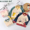 Peuter baby baby jongens meisjes kleding schattige fleece winter warm babyjas casual honkbal uniform jas bovenkleding kinderen jas H0901