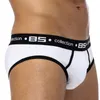 Brand Sexy Men Underpants Solid Briefs Cotton Cueca Tanga Comfortable Underpants Male Panties Mesh Breathable