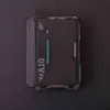 Nxy Portafoglio Tangmo Men Bifold Alluminio Metallo Rfid Porta carte di credito Porta carte d'identità Banca Soldi Pratica borsa tattica 0214