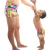 F￶rs￤ljning pappa och son baddr￤kt Familjekl￤der Set Swim Trunk Parent Child badkl￤der baddr￤kter