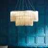 Postmodern high-end art ljuskrona lampor enkelt kreativt vardagsrum ljus lyx designer tofs matsal sovrum lampa