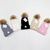 Kid Caps Designer Beanie Hat Warm Winter Cap Kids Beanies Knit Enfants Chapeaux Garçons Convient pour 1-12 Ans