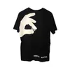 Varış Marka Giyim Kısa Örme O-Boyun Kapalı Rahat T Gömlek Erkekler Hip Hop Baskı Eğlence Pamuk Tişört Homme Satış 210714