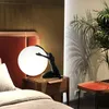 Nordic creative personality model table lamps living room bedroom desk bedside lamp round ball humanoid sculpture decorative light