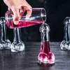 150ml Transparent Creative Wine Glass Cup Beer Juice High Boron Martini Cocktail Glasses Gift For Bar Decoration Universal Cup 654 S2