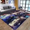 Мультфильм дети Gamer Preake Rugs 3D контроллер игры печатные ковры для детской спальни Play сканирует противоскользящий коврик для пола малыша играет коврик 210626