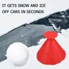 Whole Snow Shovel Remover Car Windowshield Ice Srapers Outdoor Winter Tool Magical Big Size Funnel Multifunctional Brush 4 Col4896606