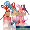 8-10ML Colorful Glass bottle body Car Air Freshener Indoor Hanging Perfume Empty Bottle Essential Oils Auto Accessories