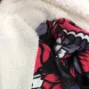 冬の暖かいテレビのフード付き毛布ソファー居心地の良いコーラルフリースパーカー毛布の大人の子供たちの花束フード付き怠惰な毛布漫画ユニコーンプリントシリーズクローネ