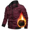 2020 inverno novo jaqueta homens lã lã grossa windbreaker morno casaco militar mais tamanho 4xl carrinho colarinho multi-bolsos casaco homens y1109