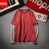 Pamuk Rahat T Gömlek Erkekler Hip Hop Uzun Kollu İlkbahar Sonbahar Moda Spor Tees Erkek 5XL Boy Harajuku Streetwear T Shirt H1218