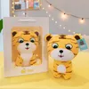 25cm cute tiger doll high quality plush toy stuffed animals toys children birthday gifts wholesale