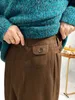 IEFB vintage da uomo dritto a vita alta sottile gamba larga allentata moda coreana pantaloni casual larghi per uomo primavera 9Y4783 210524