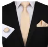 Mens Pink Ties Casual Tie Set Neck Silk High Quality Men Hanky Cufflinks Set Szl0O243d