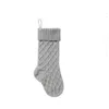 Weihnachtsstrickstrümpfe Dekor Festival Geschenktüte Kamin Weihnachtsbaum Hanging Ornamente Süßigkeiten Socken rot grün weiß Grey5081487