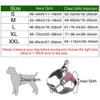 Haustier-Hundegeschirr-Weste, weiches Futter, verstellbar, reflektierend, mittelgroßes großes Hundegeschirr, Halsband, atmungsaktiv, Walking-Trainingsgeschirr 210712