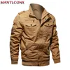 MantlConx 6xl Casaco Militar Homens Inverno Casual Digite Thermal Revestimento Army Pilot S Força Aérea Carga Windbreaker Pakas 211217