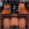 Romeo Alfa Stelvio Giulia Car Floor Mata wodoodporna skórzana materiał jest bezwonny i nietoksyczny