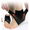 Suporte ao tornozelo Soas de manga dos pés esquerda/direita Compressão Anti -Sprain Heel Protective Wrap BB55