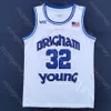 농구 유니폼 Byu Brigham Young Cougars 농구 저지 NCAA 대학 Jimmer Fredette Alex Barcello Te'jon Lucas Spencer Johnson