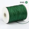 Yarn 2.0mm 80meters Round Waxed Cord Thread String Polyester Rope For Jewelry Making DIY Braided Bracelet Accessories