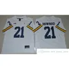 Ncaa Michigan Woerines Football College 10 Tom Brad Jerseys 2 Charles Woodson 4 Jim Harbaugh 5 Jabrill Peppers 21 Desmond Howard