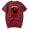 Japan Anime Debiruman Cool Devilman Crybaby Print T-shirt Männer Sommer Casual Baumwolle Kurzarm T-shirt Harajuku Streetwea 210329